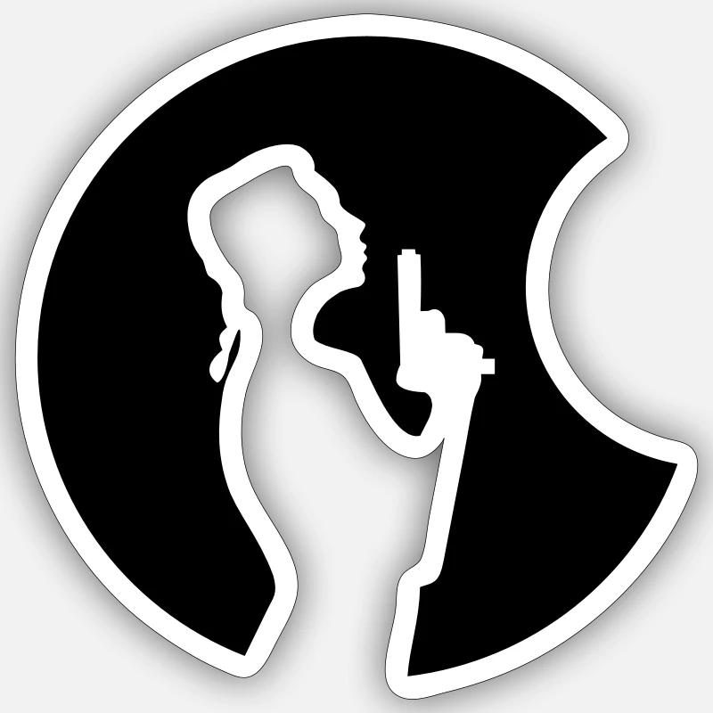 Sticker Größe S (10 x 10 cm) - 