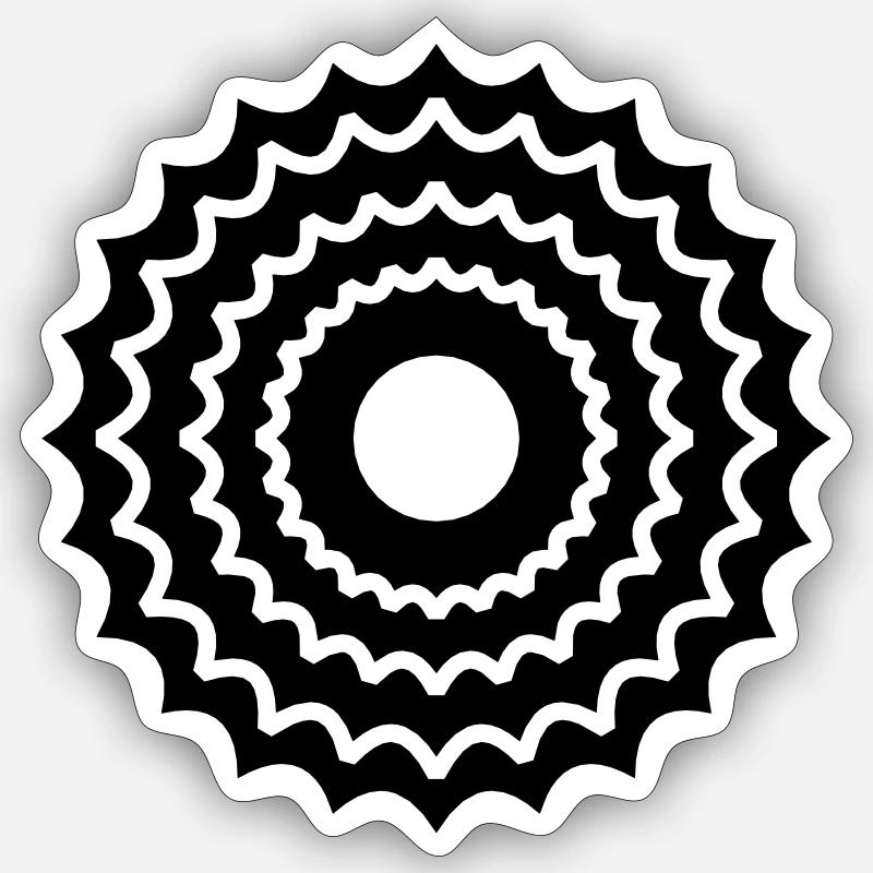 Sticker Größe S (10 x 10 cm) - 