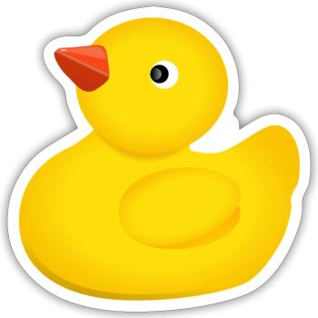 bad bath badewanne bathtube shower dusche36 - Sticker Größe S (10 x 10 cm) - Mattweiß - Vorne