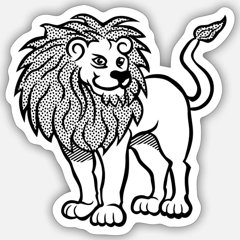 Sticker Größe S (10 x 10 cm) - 