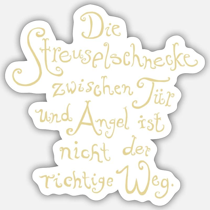Sticker Größe S (10 x 10 cm) - 
