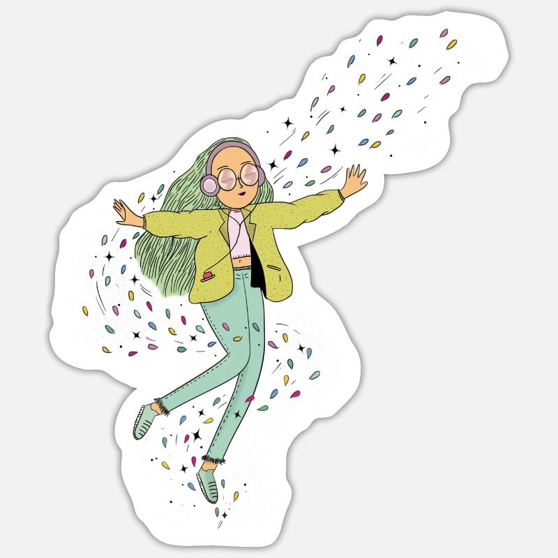 Sticker Größe S (10 x 10 cm) - 