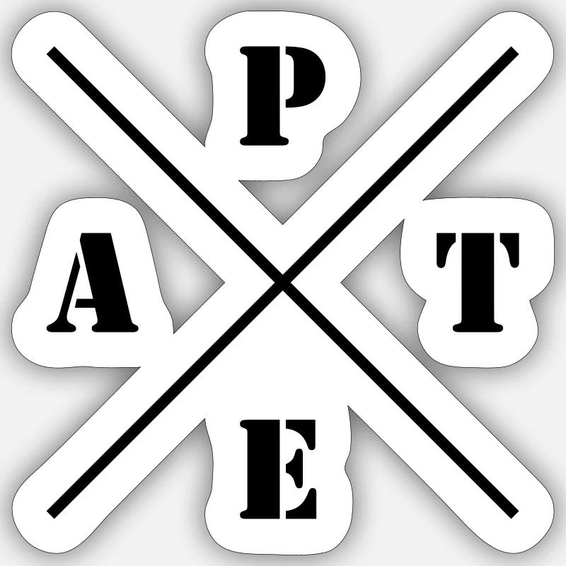 Sticker Größe S (10 x 10 cm) - 