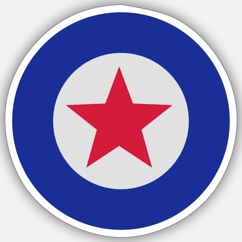 Mod Target Stern Sticker Größe S (10 x 10 cm)