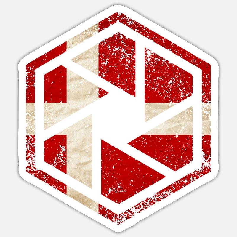 Sticker Größe S (10 x 10 cm) - 