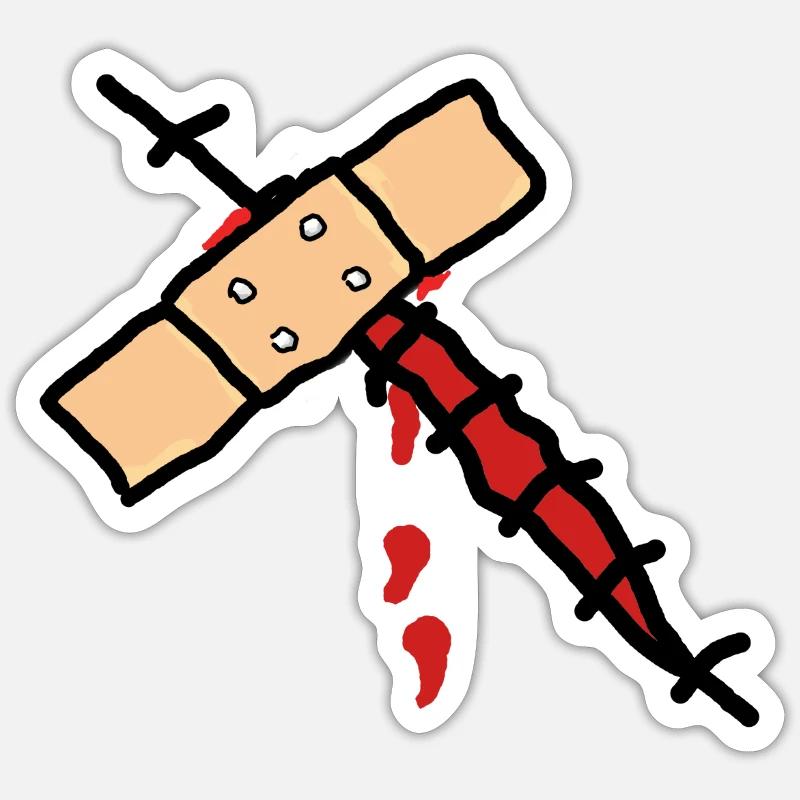Sticker Größe S (10 x 10 cm) - 