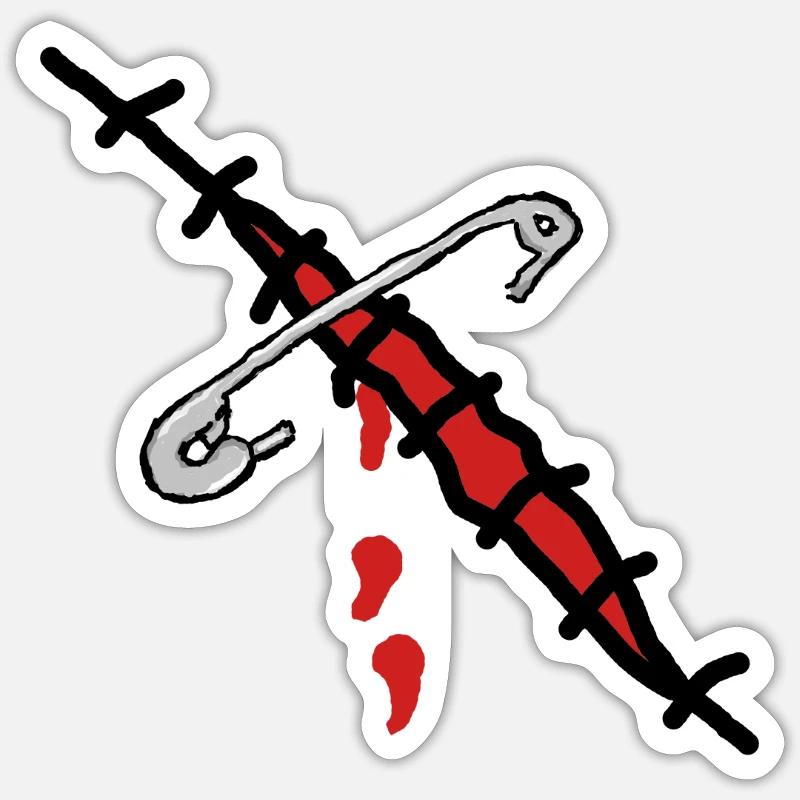 Sticker Größe S (10 x 10 cm) - 