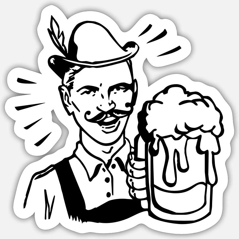 Sticker taille S (10 x 10 cm) - 