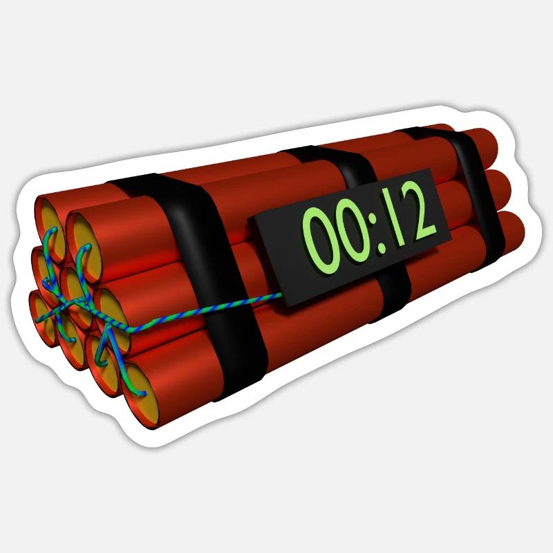 Sticker Größe S (10 x 10 cm) - 