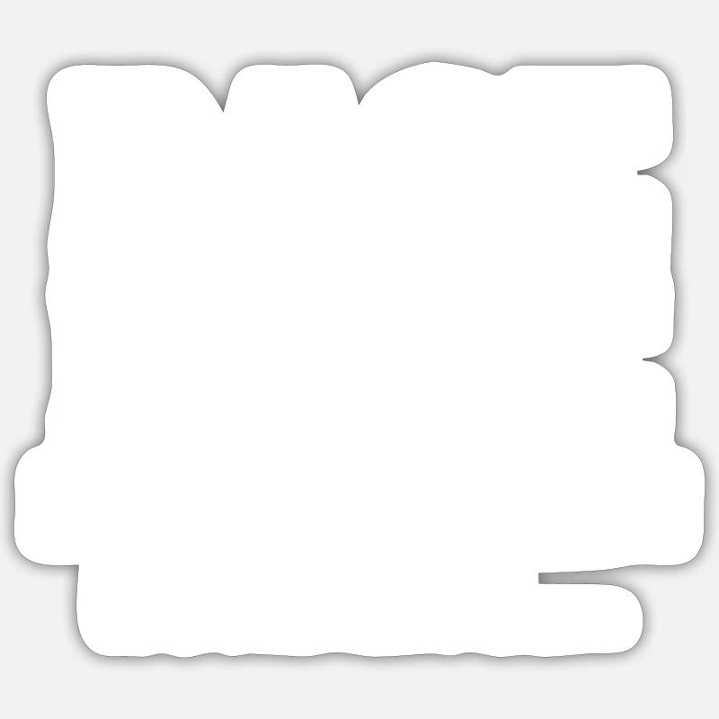 Rage Mode Loading - Sticker Größe S (10 x 10 cm) - Mattweiß
