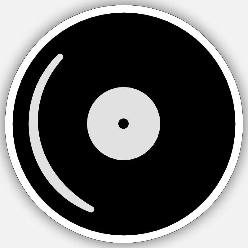 LP Sticker taille S (10 x 10 cm)
