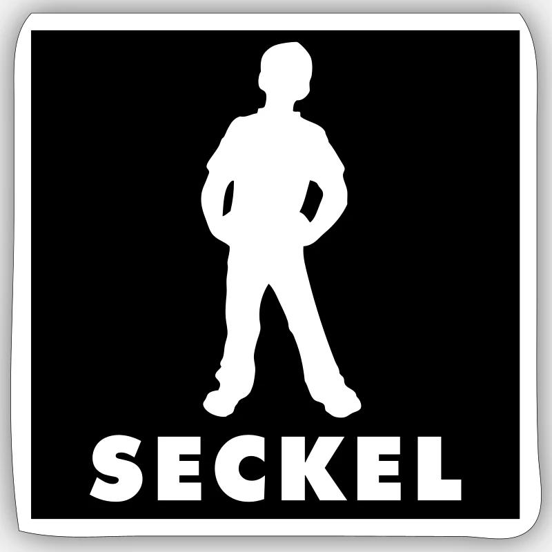 Pforzemer Seckel - Sticker size S (10 x 10 cm) - white matte