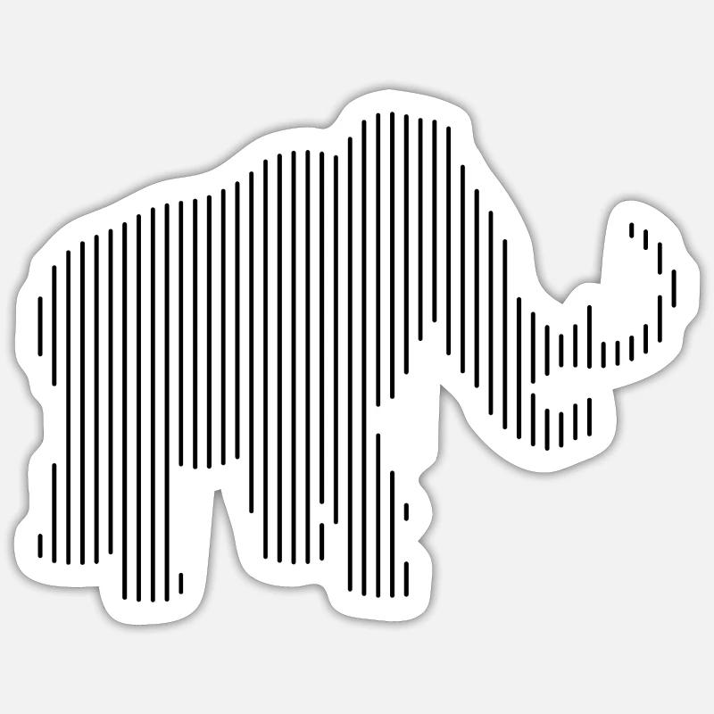 Sticker Größe S (10 x 10 cm) - 