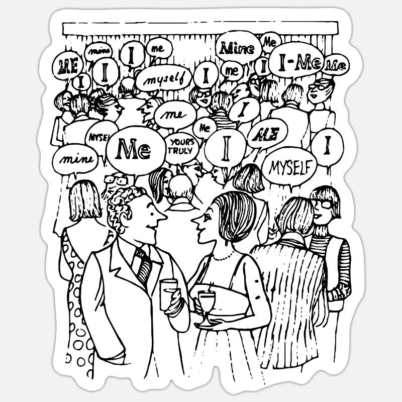 Sticker size S (10 x 10 cm) - 