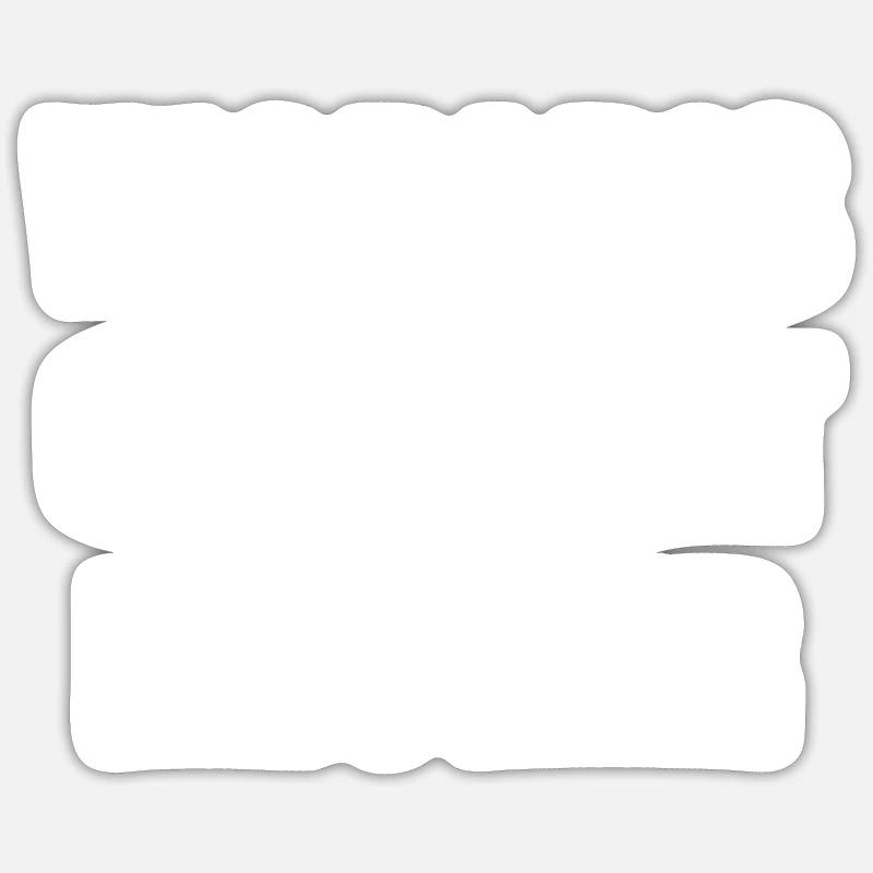 Worlds okayest hacker - Sticker size S (10 x 10 cm) - white matte