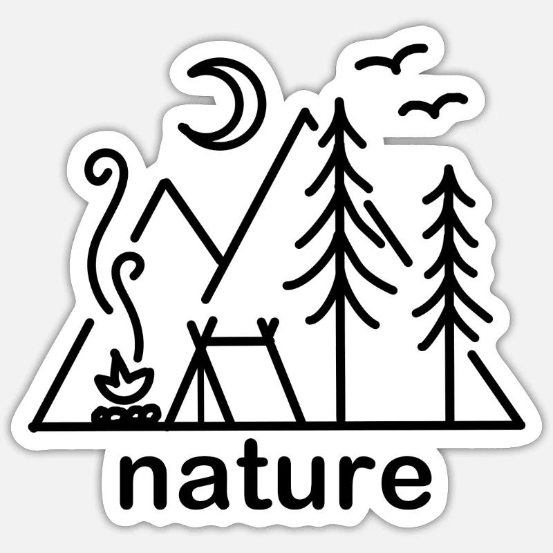 Sticker taille S (10 x 10 cm) - 