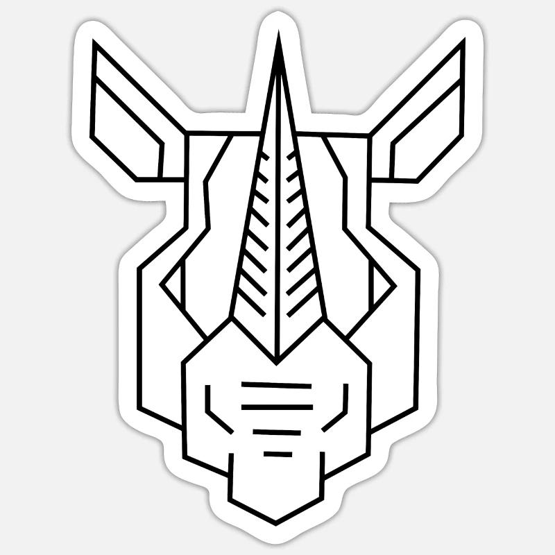 Sticker taille S (10 x 10 cm) - 