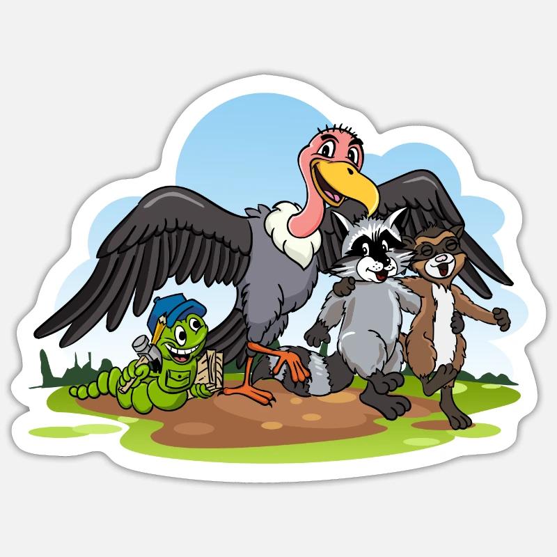 Sticker taille S (10 x 10 cm) - 