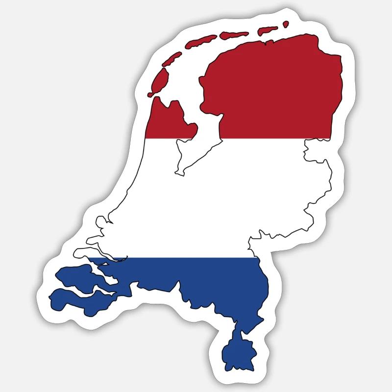 Pays-Bas Sticker taille S (10 x 10 cm)