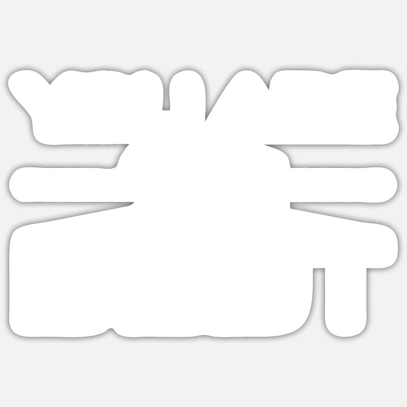 Sticker taille S (10 x 10 cm) - 