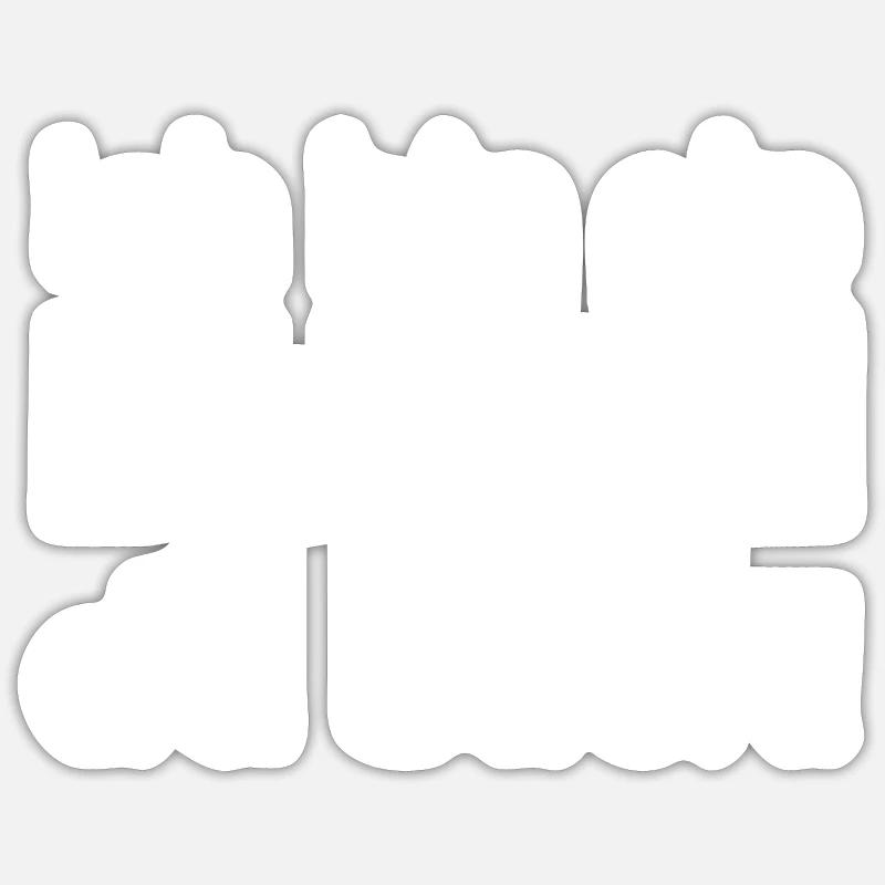 Sticker Größe S (10 x 10 cm) - 