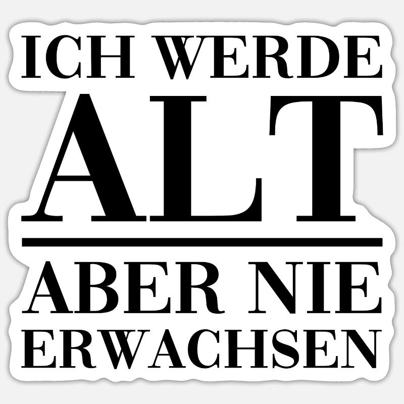 Sticker Größe S (10 x 10 cm) - 