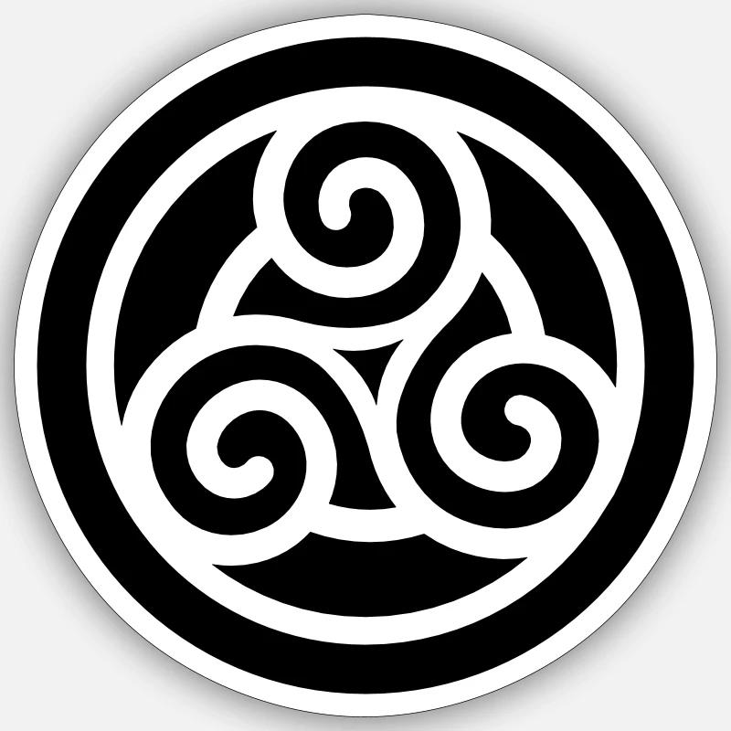 Celtic symbol Sticker size S (10 x 10 cm)