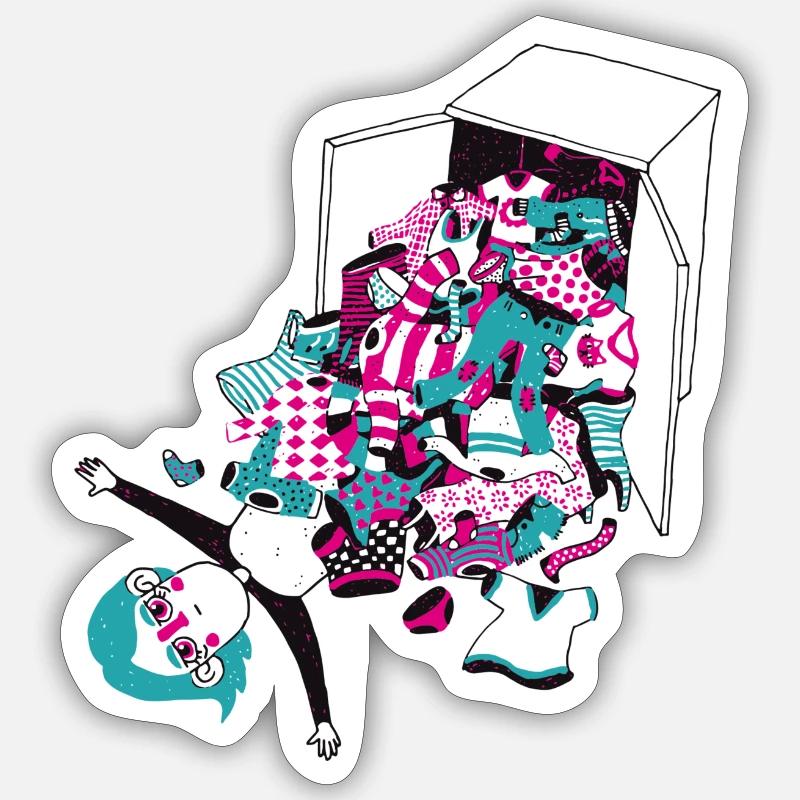 Sticker taille S (10 x 10 cm) - 