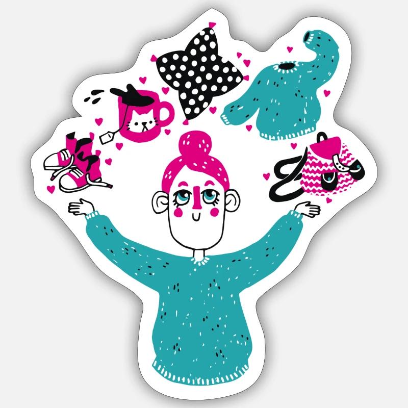 Sticker size S (10 x 10 cm) - 
