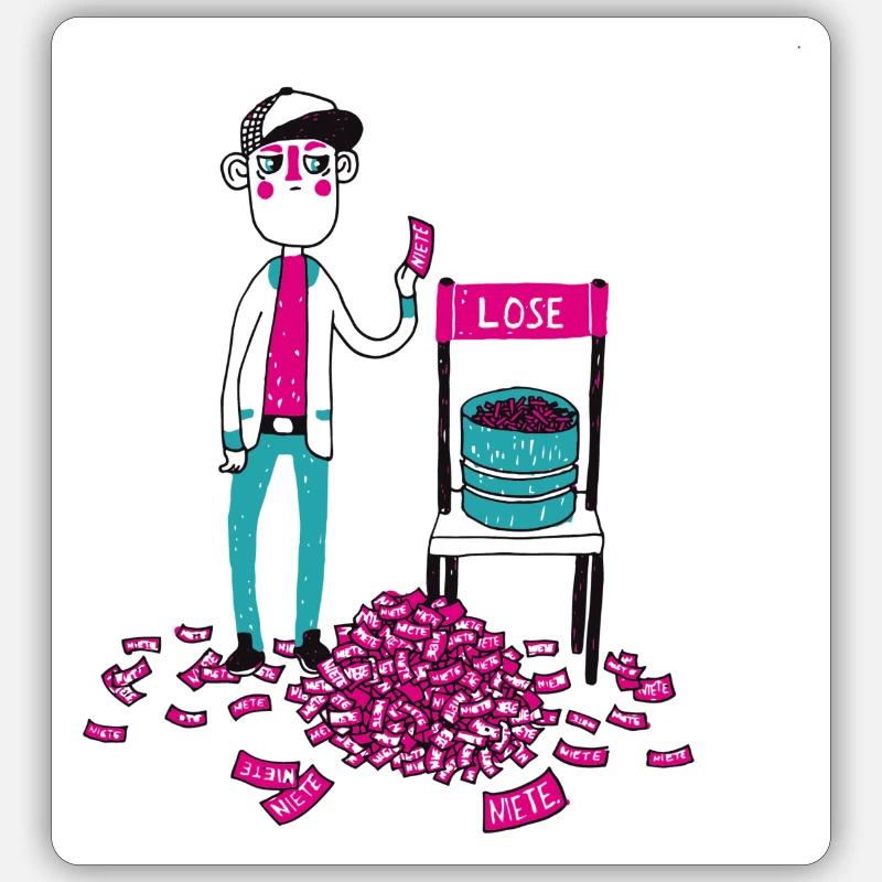 Sticker taille S (10 x 10 cm) - 