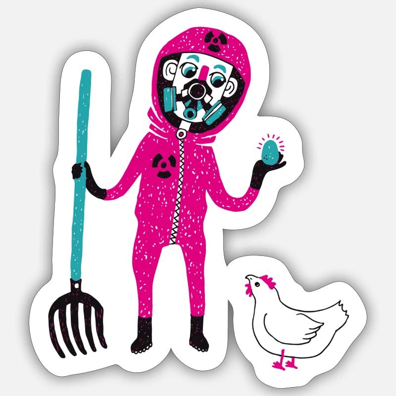 Sticker size S (10 x 10 cm) - 