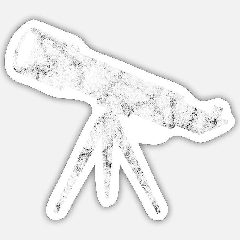 Astrologie - Sticker Größe S (10 x 10 cm) - Mattweiß