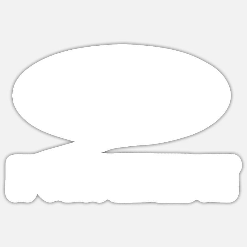 claims - Sticker size S (10 x 10 cm) - white matte