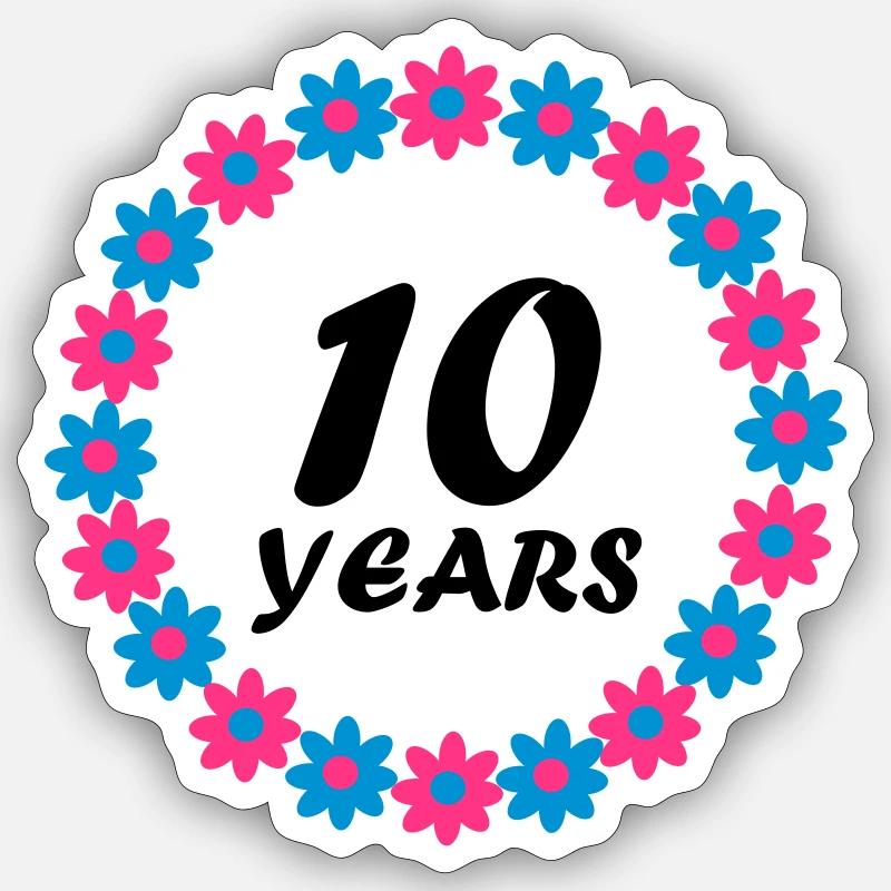 Sticker taille S (10 x 10 cm) - 