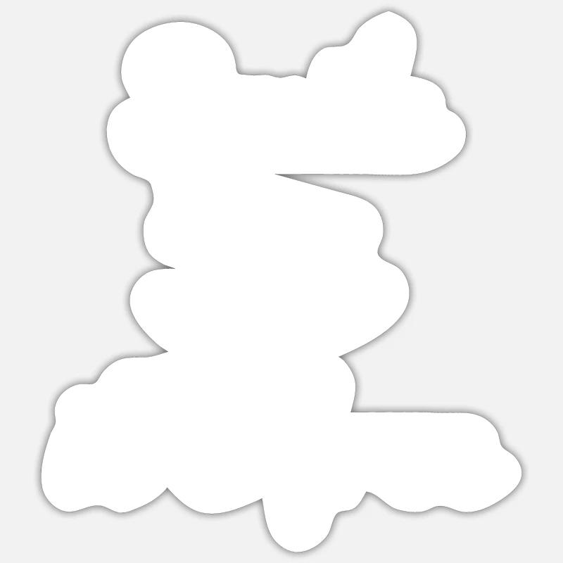 déclaration Sticker taille S (10 x 10 cm)