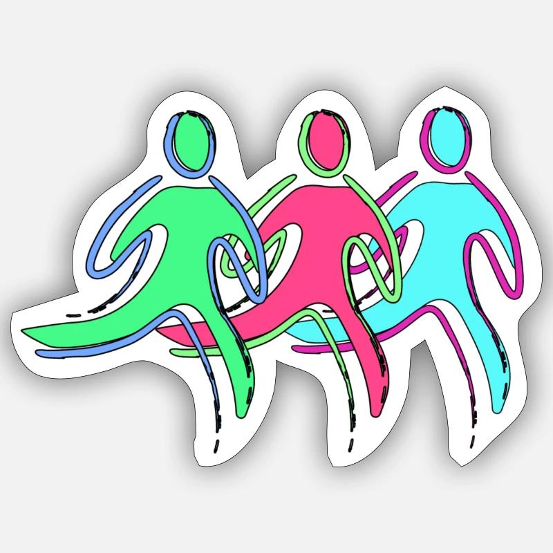 Sticker taille S (10 x 10 cm) - 