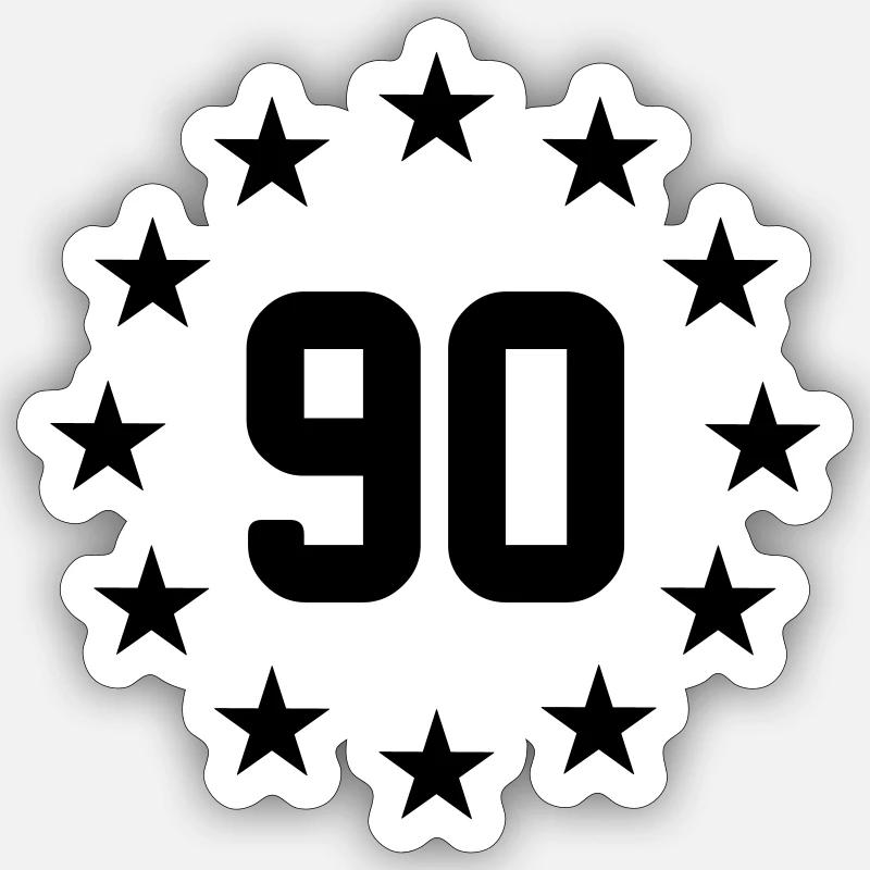 Sticker taille S (10 x 10 cm) - 