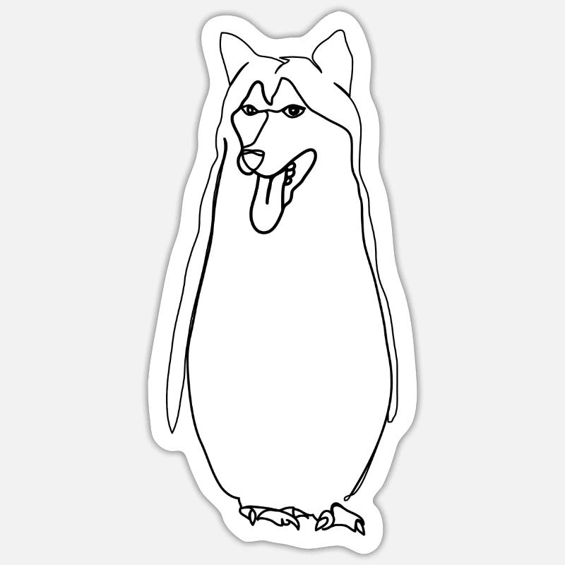 Sticker Größe S (10 x 10 cm) - 