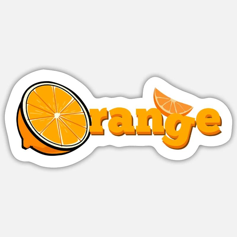 fruit - Sticker size S (10 x 10 cm) - white matte