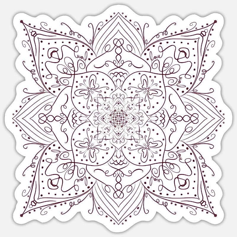 Sticker taille S (10 x 10 cm) - 