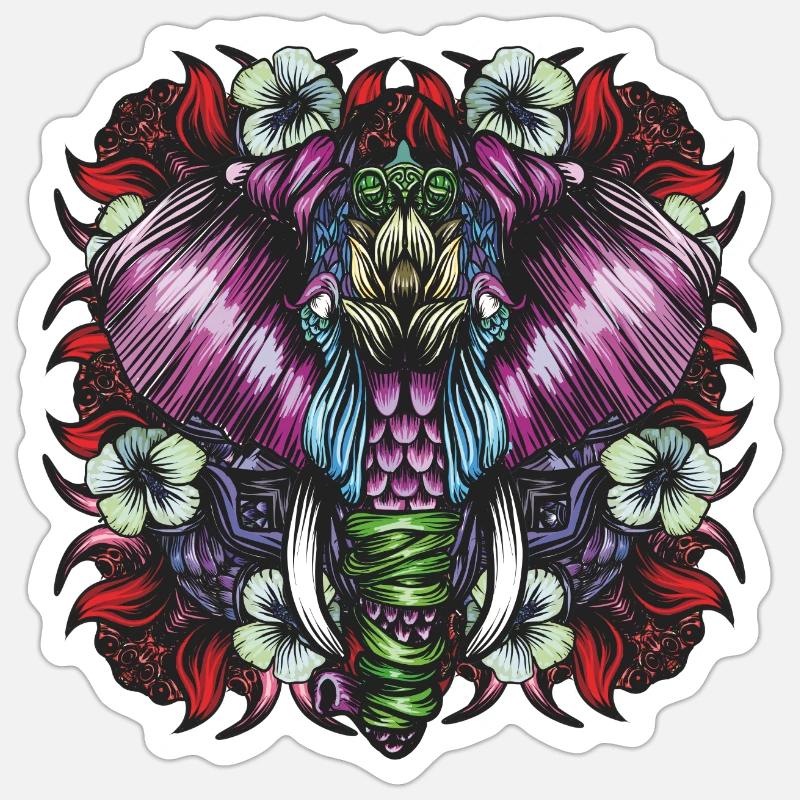 Sticker taille S (10 x 10 cm) - 