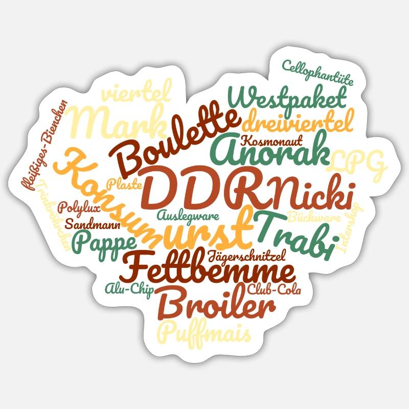 Sticker Größe S (10 x 10 cm) - 