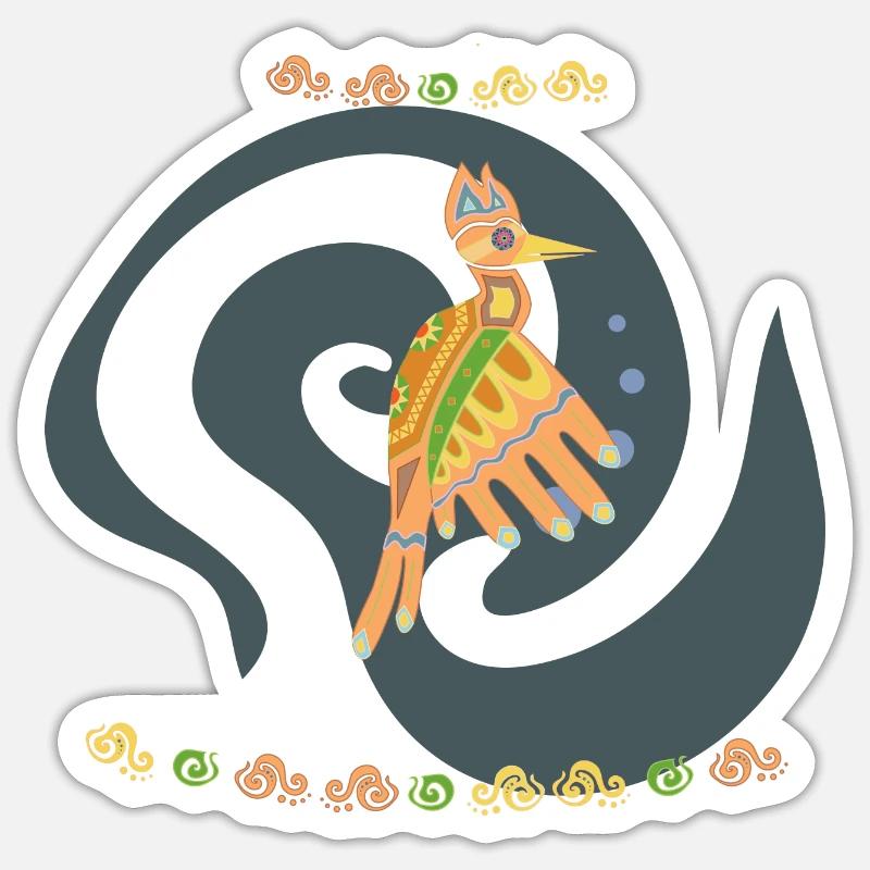 Specht Sticker Größe S (10 x 10 cm)