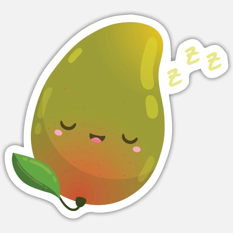 Fruit Fruity gift - Sticker size S (10 x 10 cm) - white matte