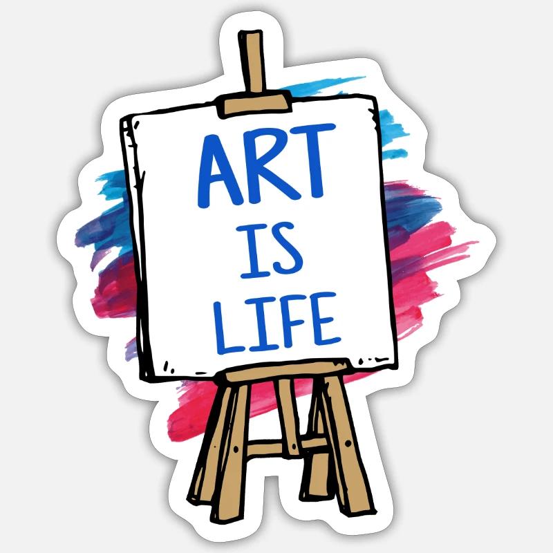 Sticker Größe S (10 x 10 cm) - 