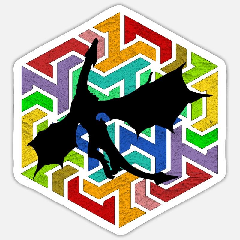 Sticker taille S (10 x 10 cm) - 