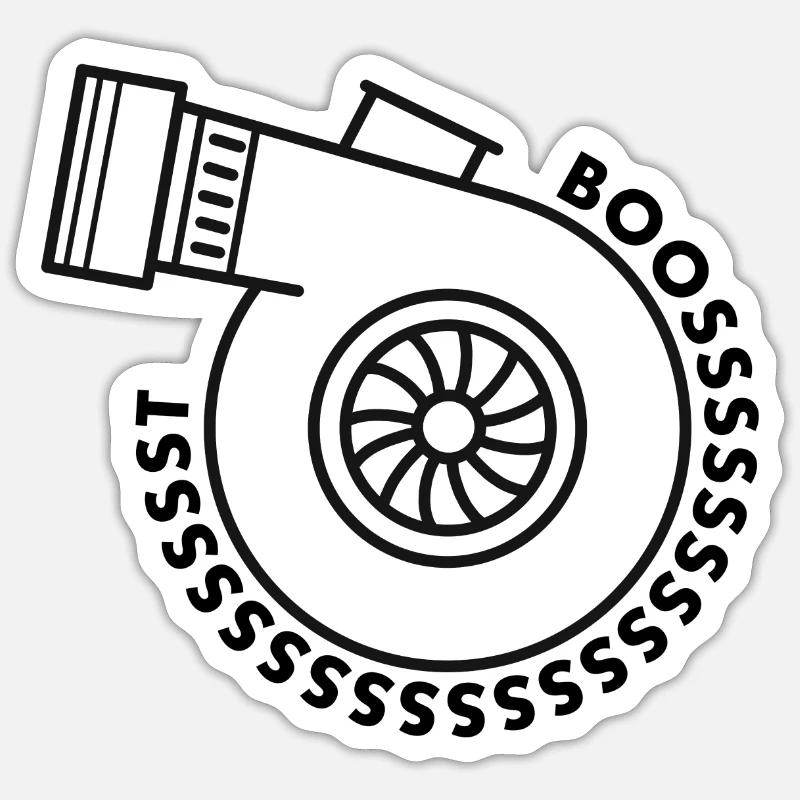Sticker Größe S (10 x 10 cm) - 