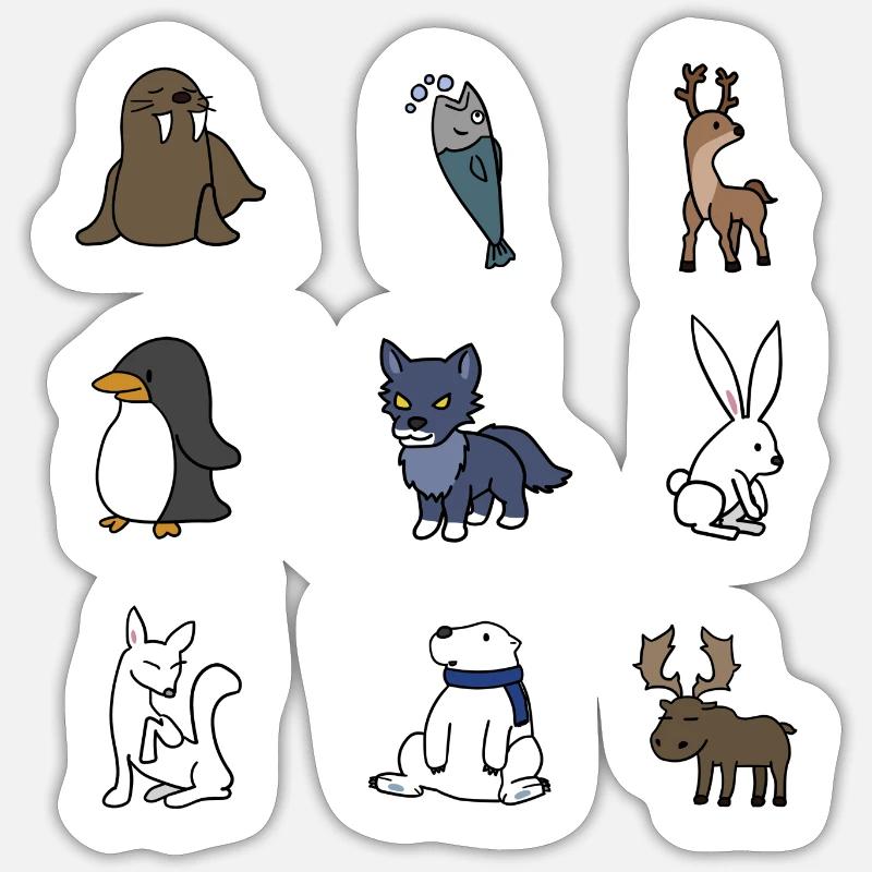 Sticker size S (10 x 10 cm) - 