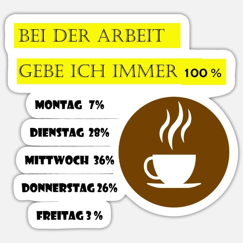 Sticker Größe S (10 x 10 cm) - 