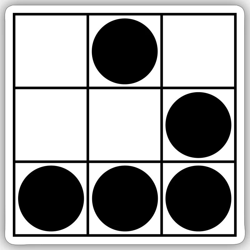 Hacker Sticker size S (10 x 10 cm)